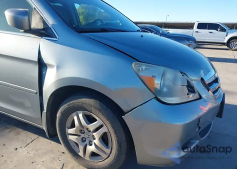 2007 Honda Odyssey Ex-L z USA, uszkodzony, nr VIN 5FNRL38797B108291